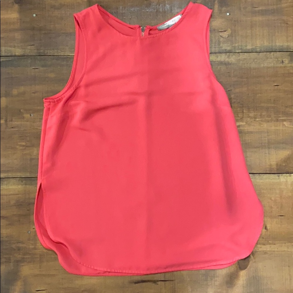 Pink Forever 21 Top with Zipper Back